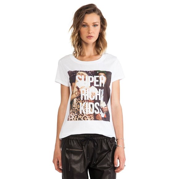 ELEVENPARIS LIFE IS A JOKE WHITE HURICH TEE SHIRT TOP SUPER RICH KIDS COTTON XS - Picture 3 of 3